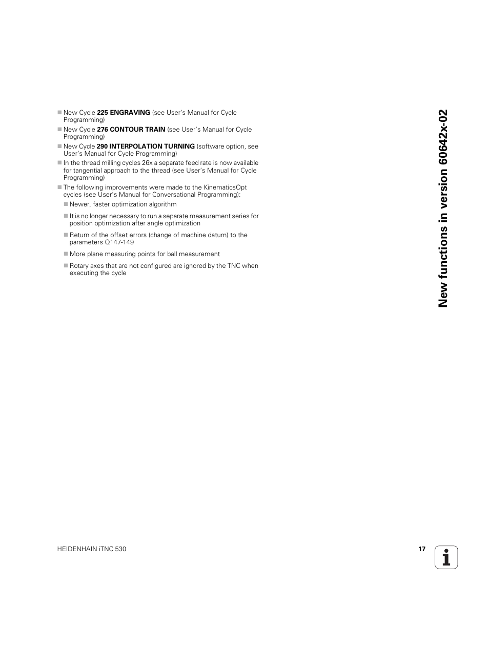 HEIDENHAIN iTNC 530 (60642x-04) User Manual | Page 17 / 747