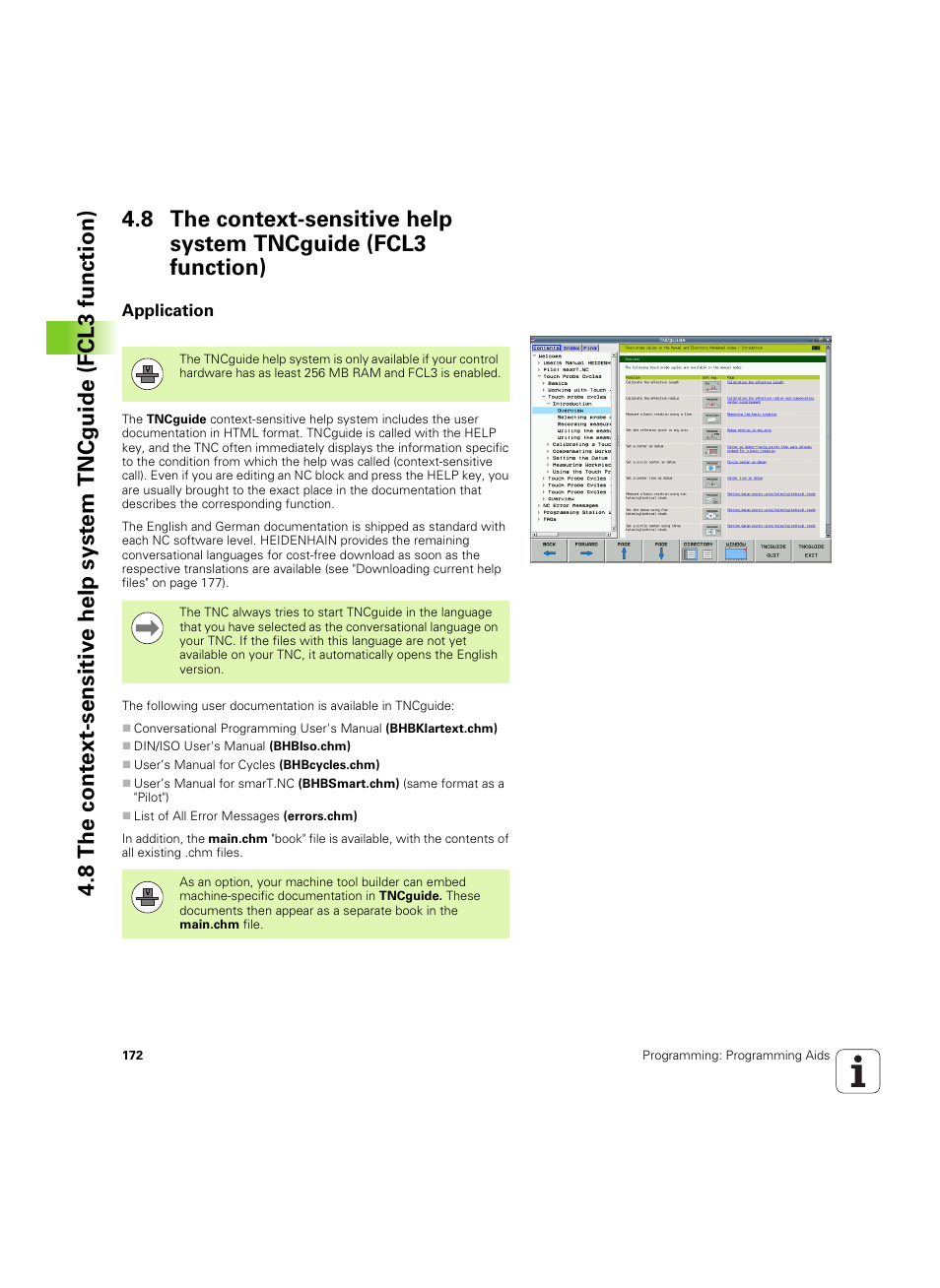 Application | HEIDENHAIN iTNC 530 (60642x-04) User Manual | Page 172 / 747