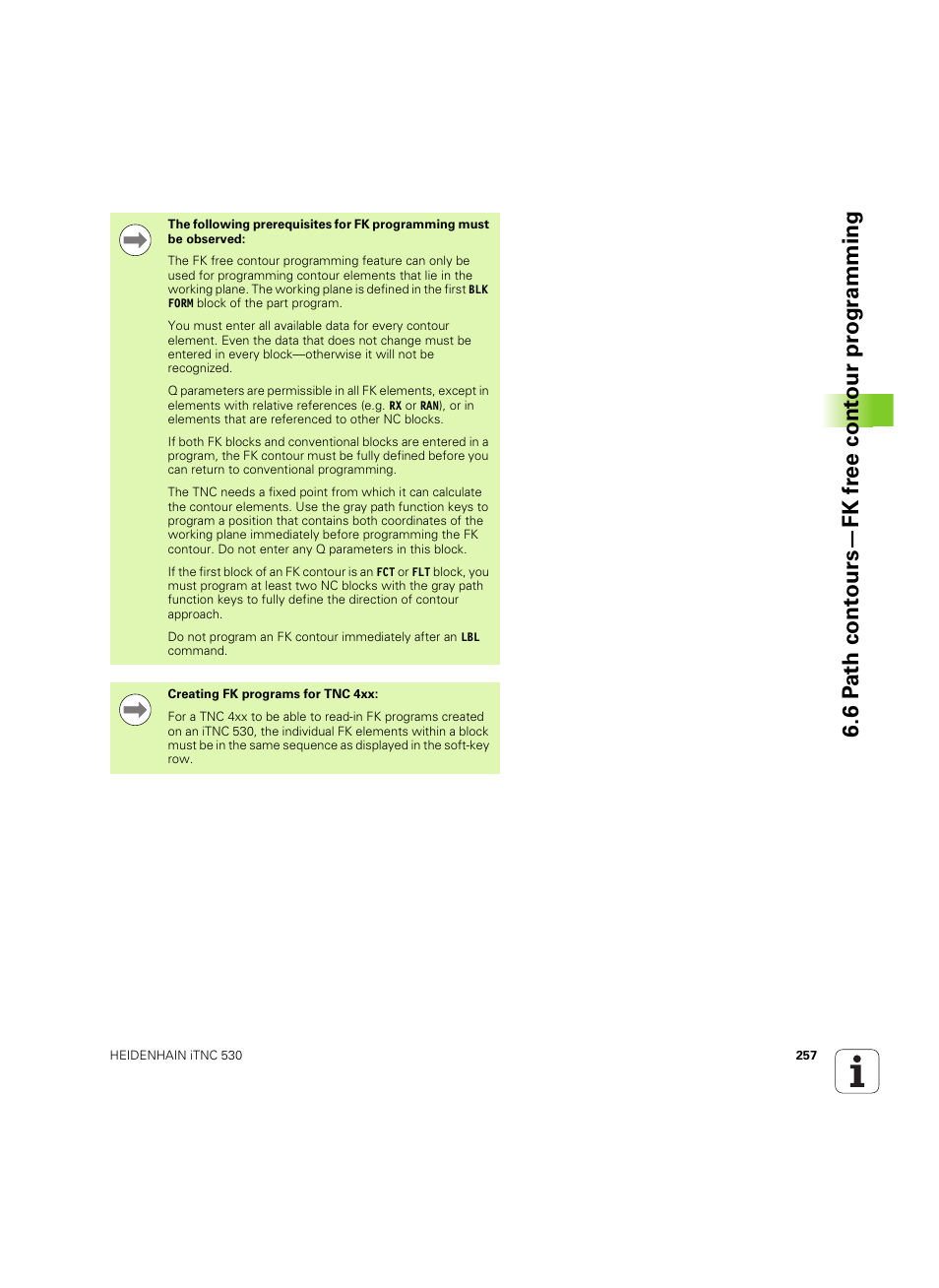 HEIDENHAIN iTNC 530 (60642x-04) User Manual | Page 257 / 747