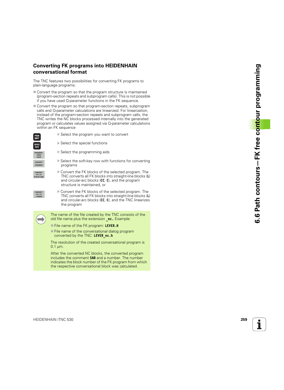 HEIDENHAIN iTNC 530 (60642x-04) User Manual | Page 259 / 747