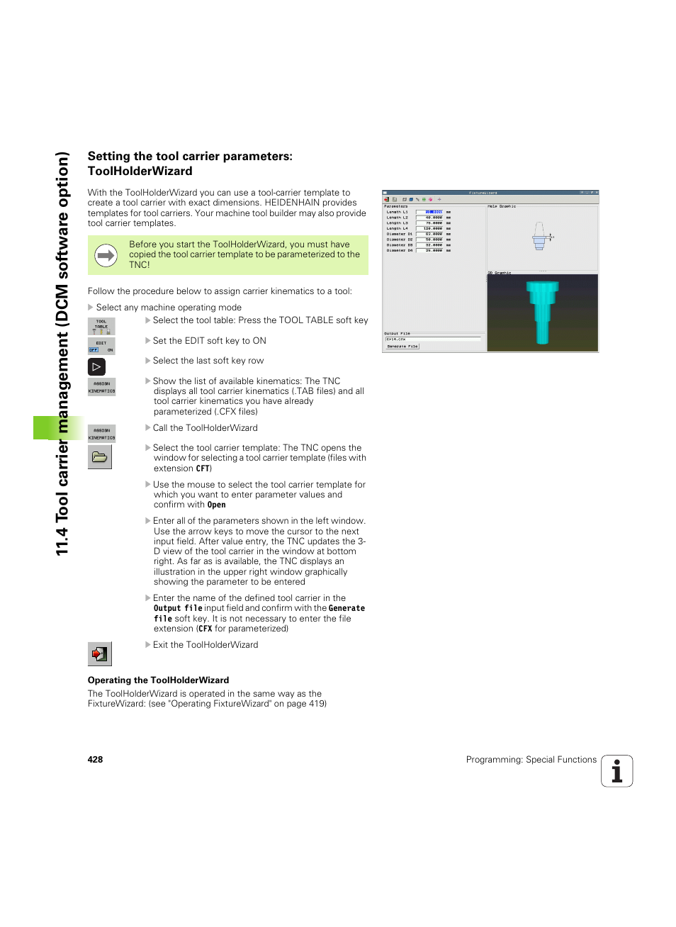 HEIDENHAIN iTNC 530 (60642x-04) User Manual | Page 428 / 747