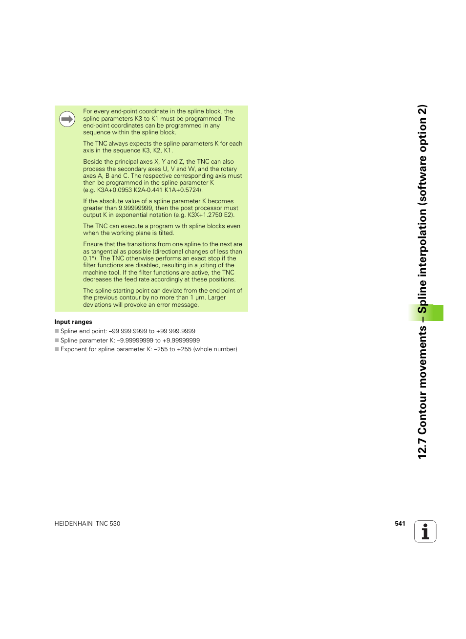 HEIDENHAIN iTNC 530 (60642x-04) User Manual | Page 541 / 747