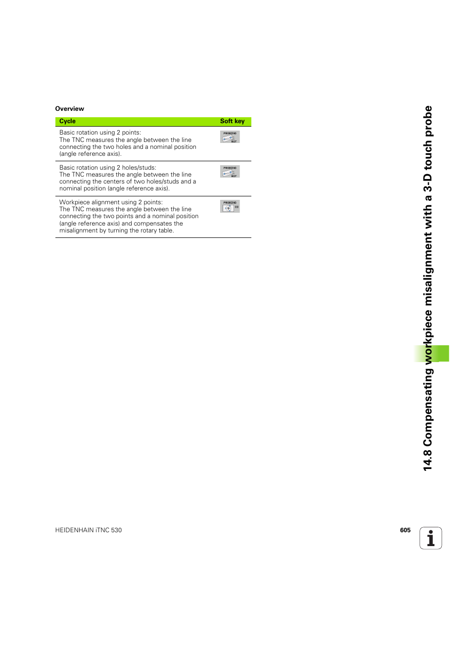 HEIDENHAIN iTNC 530 (60642x-04) User Manual | Page 605 / 747