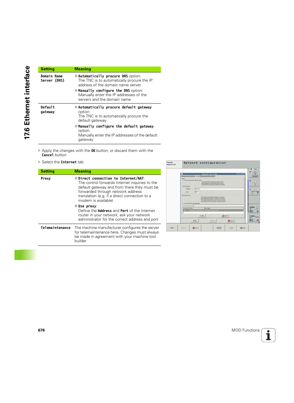 6 ether n et int e rf ace | HEIDENHAIN iTNC 530 (60642x-04) User Manual | Page 676 / 747