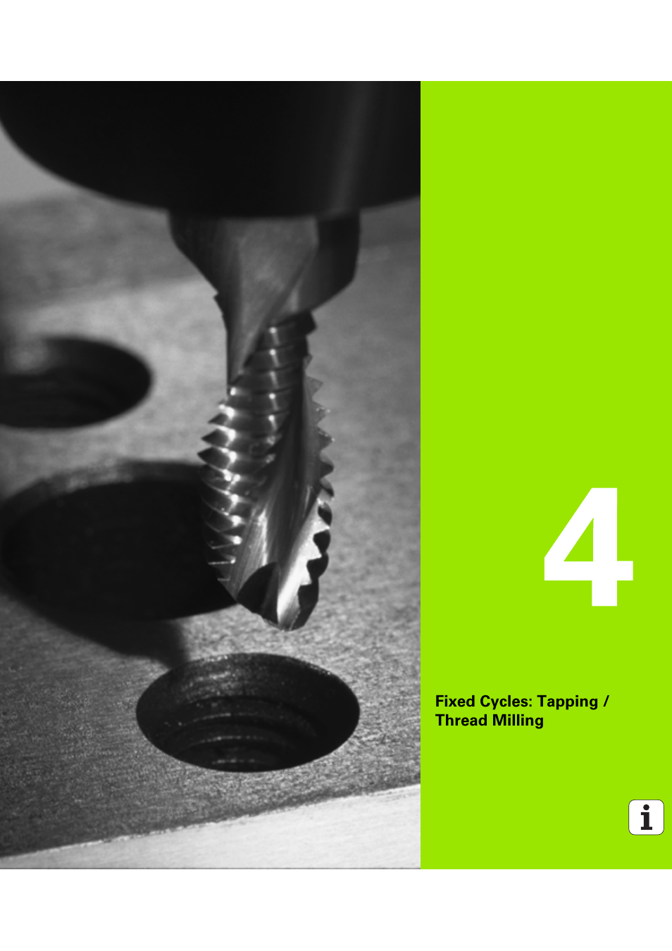 Fixed cycles: tapping / thread milling, 4 fixed cycles: tapping / thread milling | HEIDENHAIN iTNC 530 (60642x-04) Cycle programming User Manual | Page 103 / 529