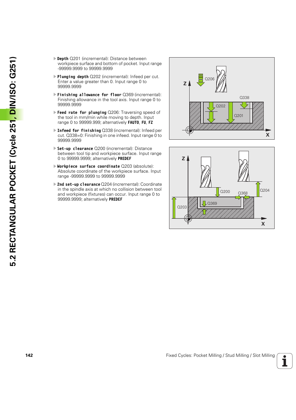 HEIDENHAIN iTNC 530 (60642x-04) Cycle programming User Manual | Page 142 / 529