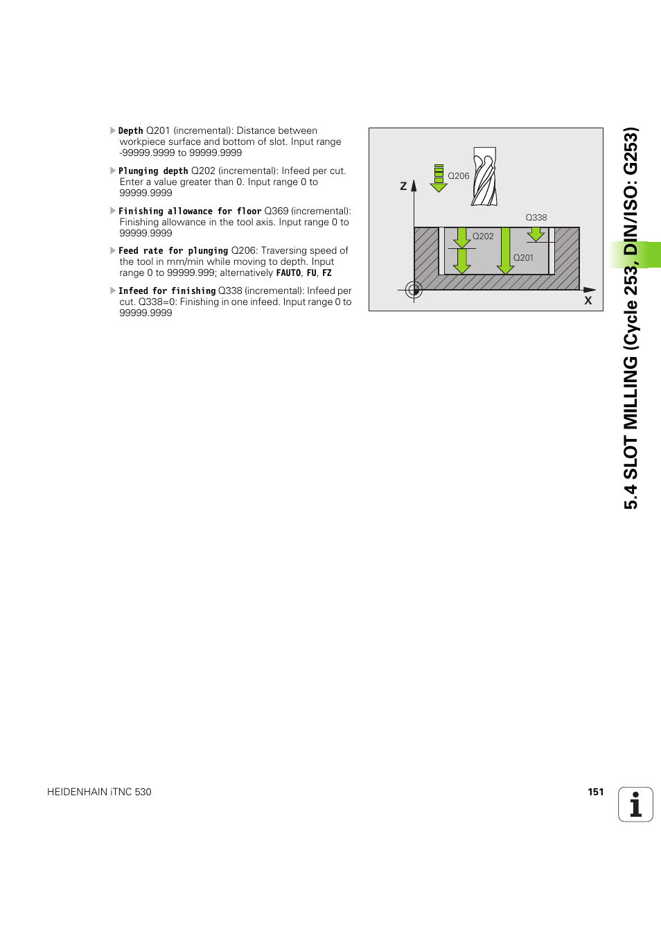 HEIDENHAIN iTNC 530 (60642x-04) Cycle programming User Manual | Page 151 / 529
