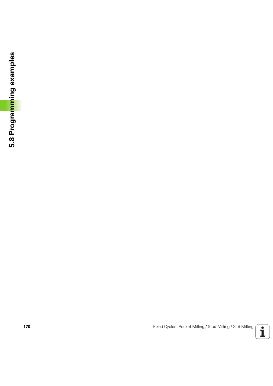 8 pr ogr amming examples | HEIDENHAIN iTNC 530 (60642x-04) Cycle programming User Manual | Page 170 / 529
