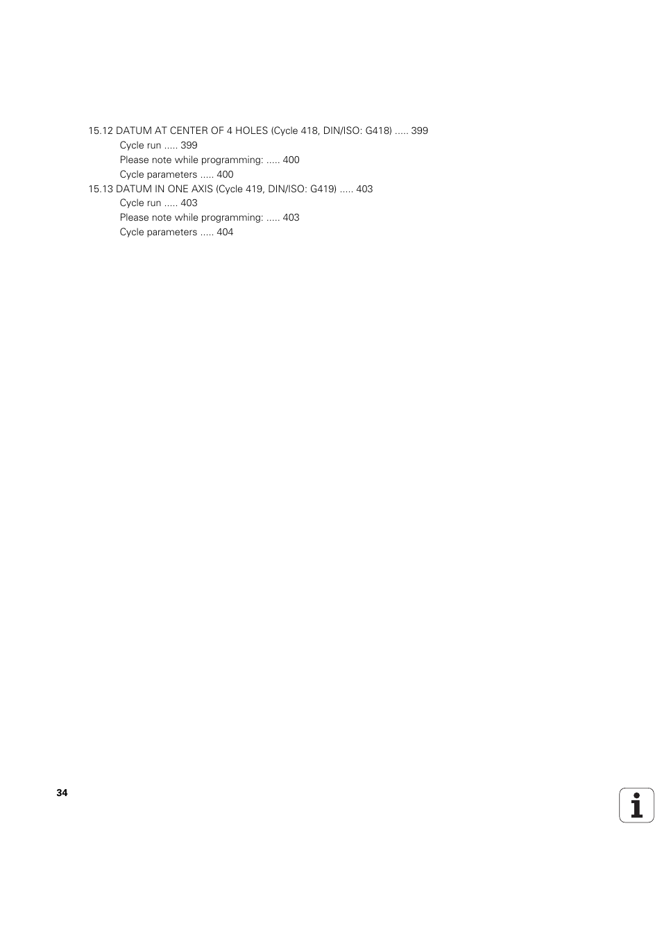 HEIDENHAIN iTNC 530 (60642x-04) Cycle programming User Manual | Page 34 / 529