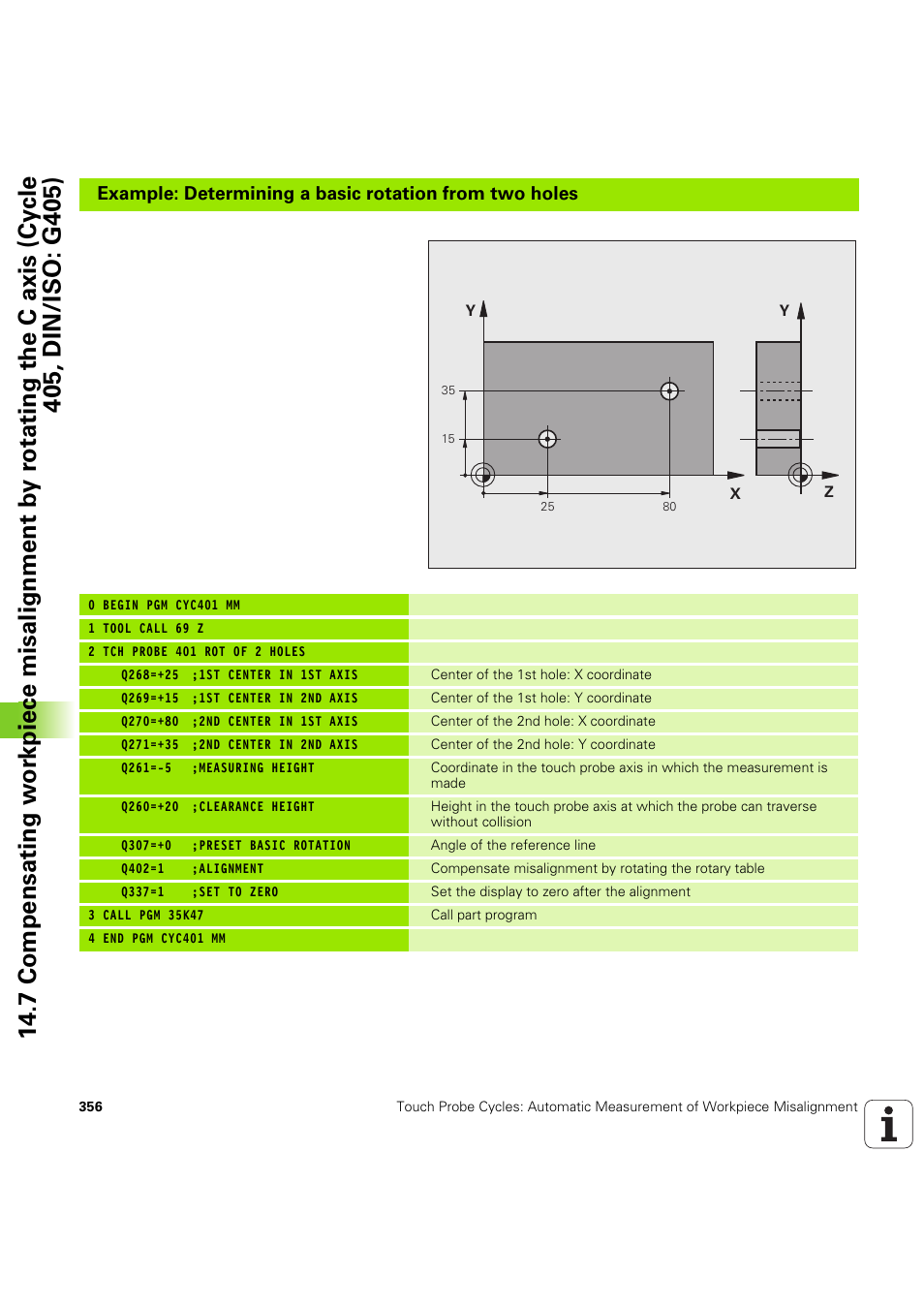 HEIDENHAIN iTNC 530 (60642x-04) Cycle programming User Manual | Page 356 / 529