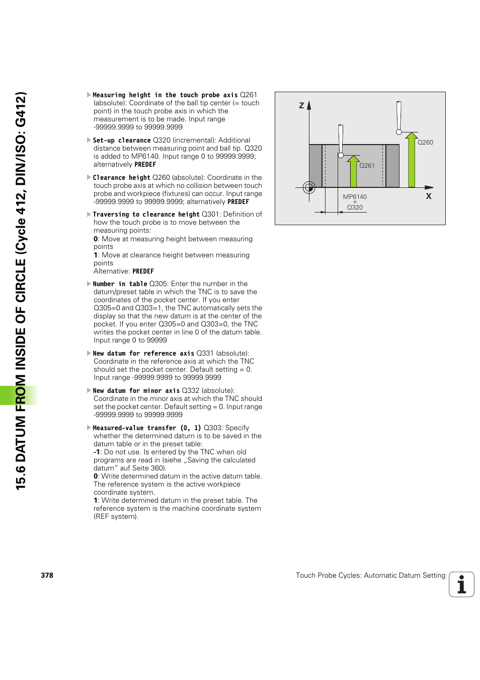 HEIDENHAIN iTNC 530 (60642x-04) Cycle programming User Manual | Page 378 / 529