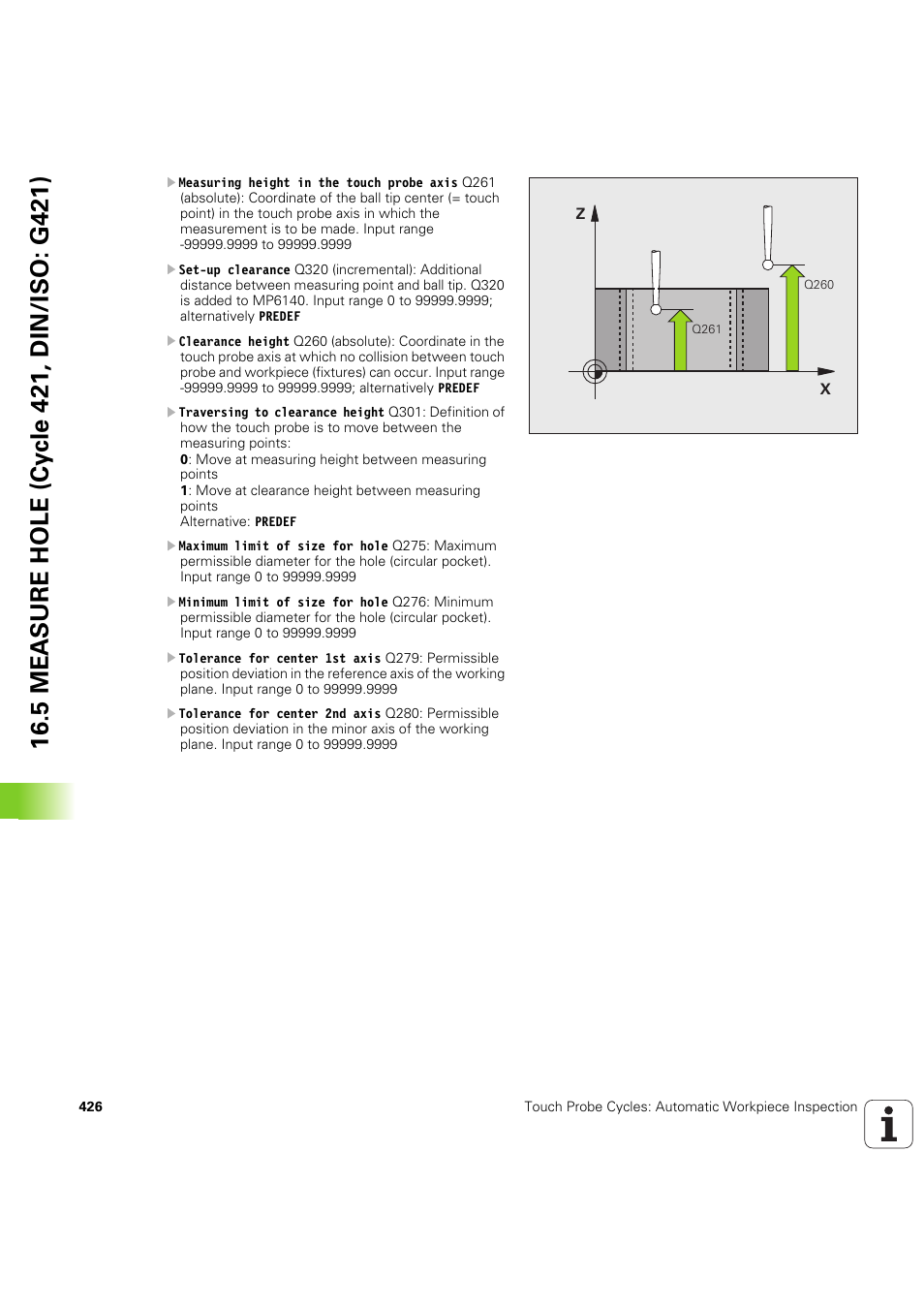 HEIDENHAIN iTNC 530 (60642x-04) Cycle programming User Manual | Page 426 / 529
