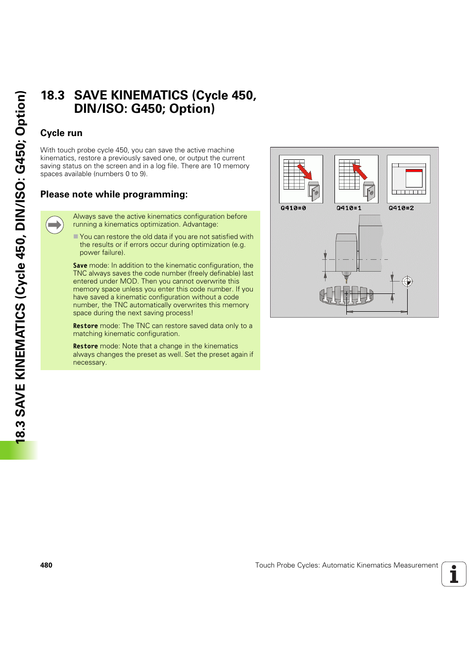 Cycle run, Please note while programming | HEIDENHAIN iTNC 530 (60642x-04) Cycle programming User Manual | Page 480 / 529