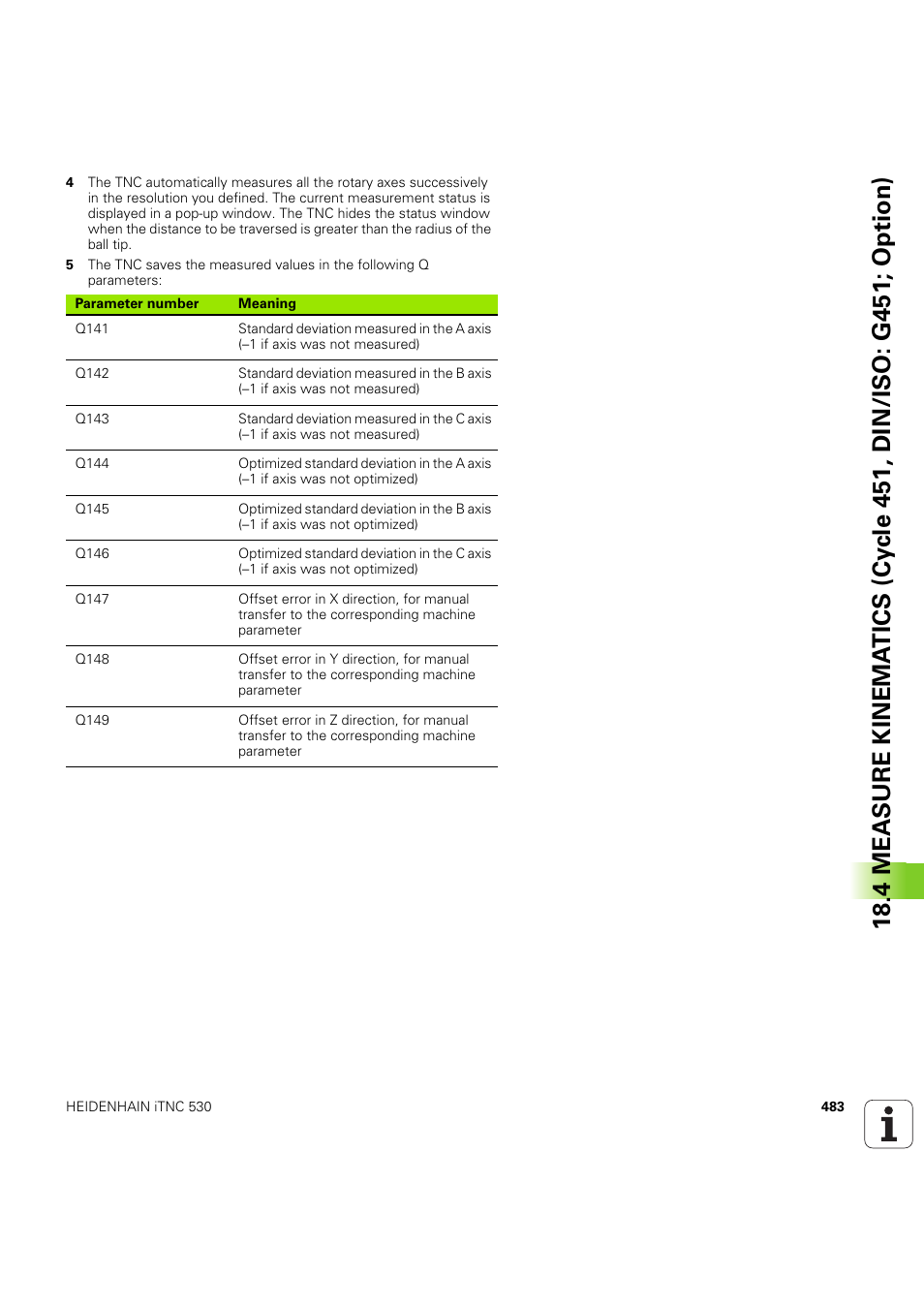 HEIDENHAIN iTNC 530 (60642x-04) Cycle programming User Manual | Page 483 / 529