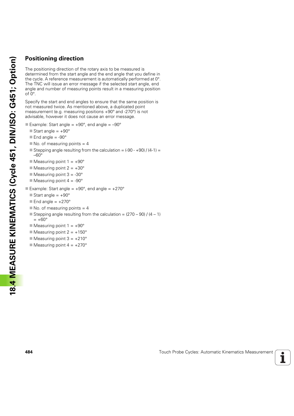 Positioning direction | HEIDENHAIN iTNC 530 (60642x-04) Cycle programming User Manual | Page 484 / 529
