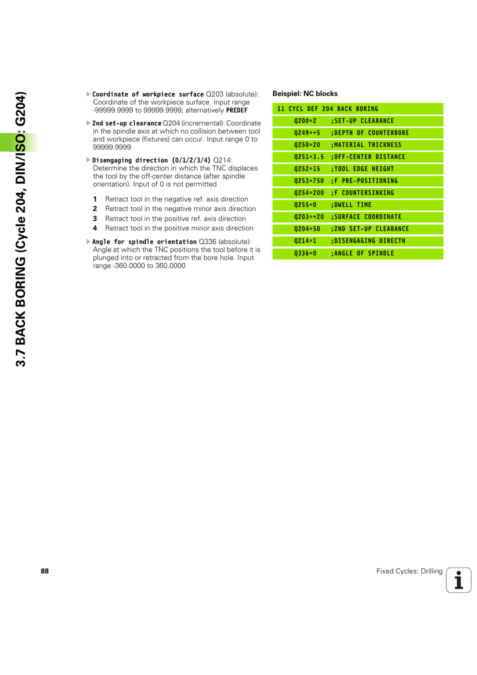 HEIDENHAIN iTNC 530 (60642x-04) Cycle programming User Manual | Page 88 / 529