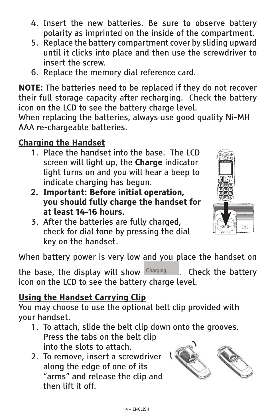 ClearSounds A300 User Manual | Page 14 / 192