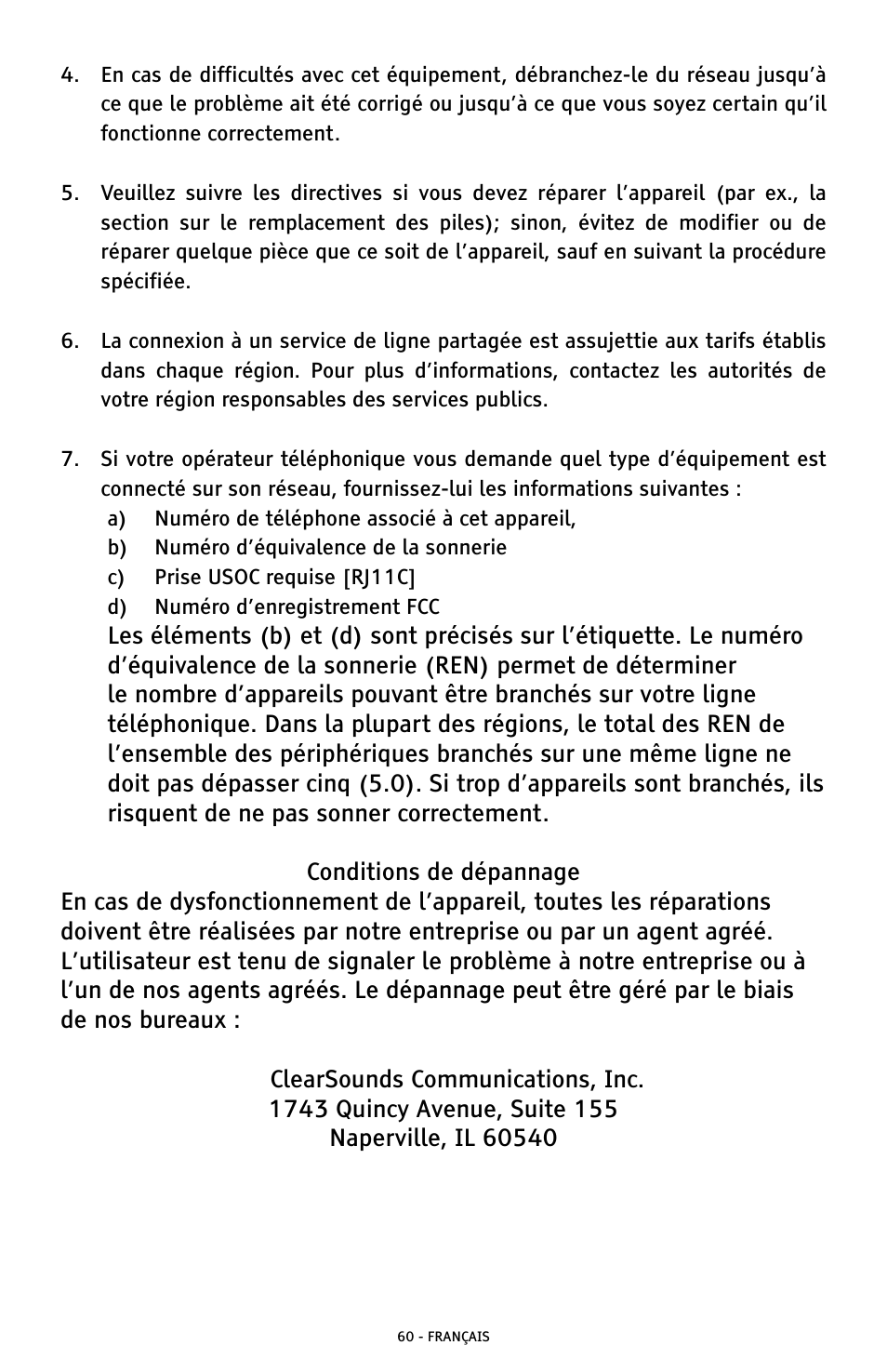 ClearSounds A300 User Manual | Page 188 / 192