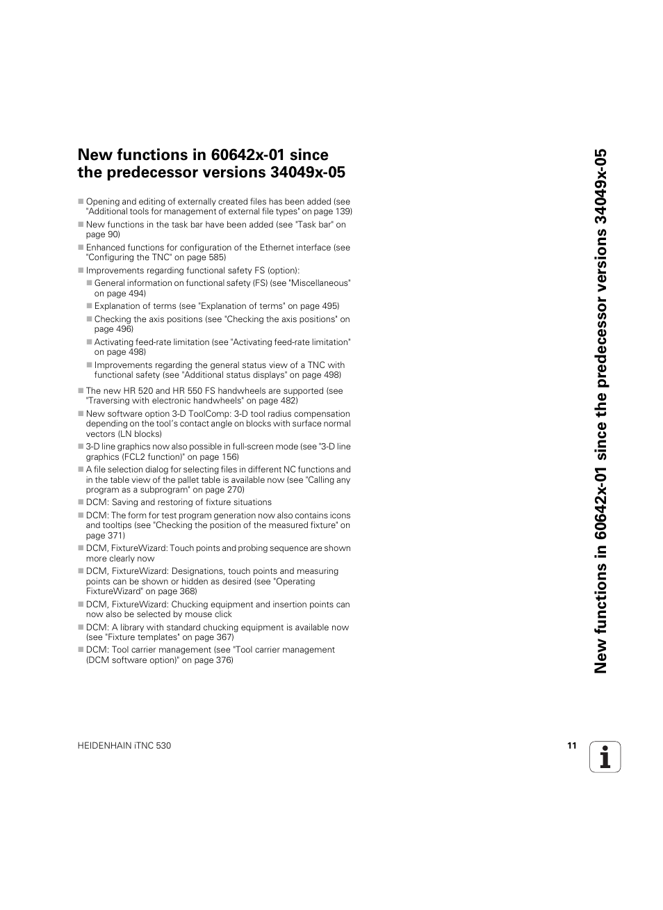HEIDENHAIN iTNC 530 (60642x-04) ISO programming User Manual | Page 11 / 664