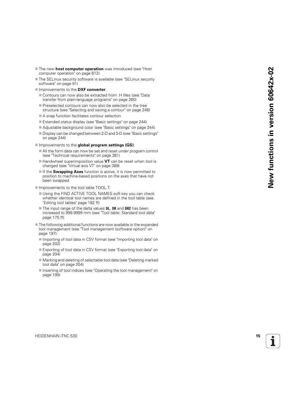 HEIDENHAIN iTNC 530 (60642x-04) ISO programming User Manual | Page 15 / 664