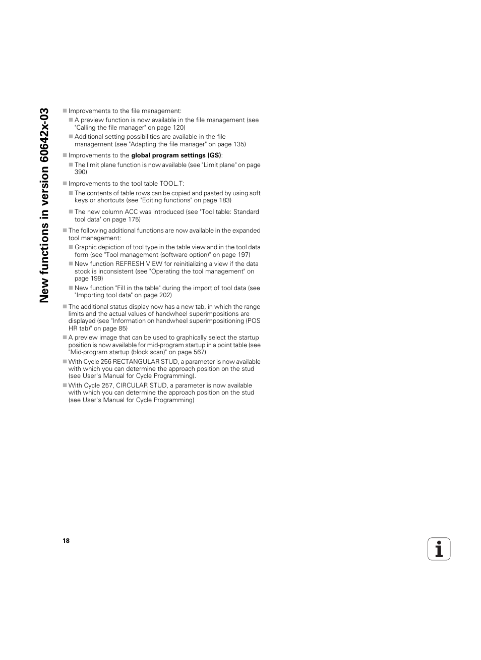 HEIDENHAIN iTNC 530 (60642x-04) ISO programming User Manual | Page 18 / 664