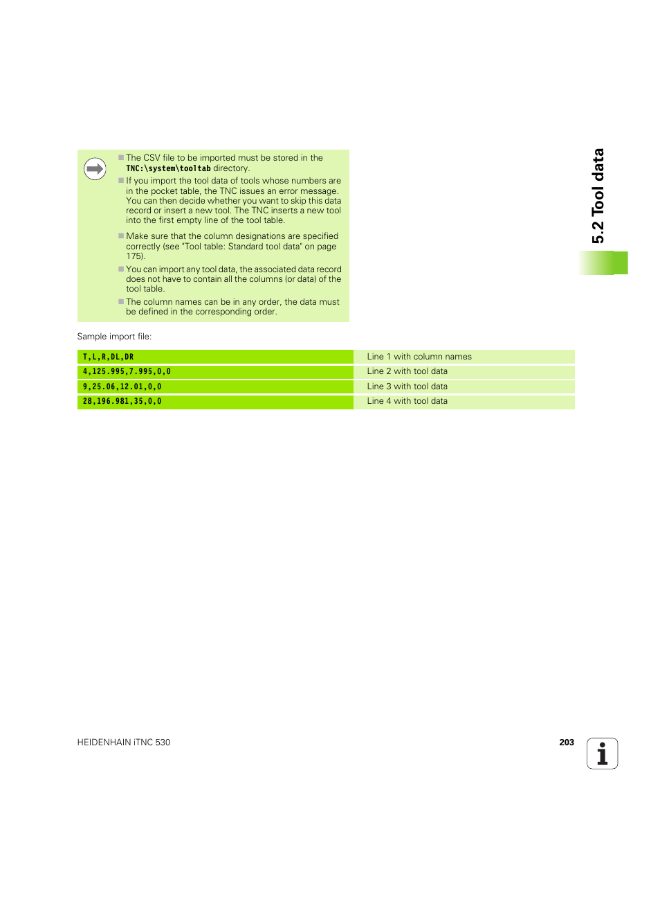 2 tool data | HEIDENHAIN iTNC 530 (60642x-04) ISO programming User Manual | Page 203 / 664