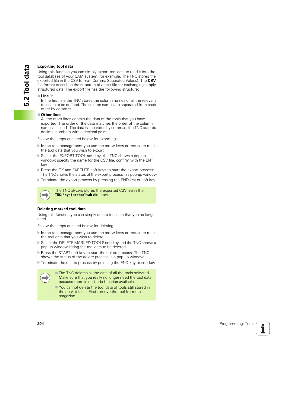 2 tool data | HEIDENHAIN iTNC 530 (60642x-04) ISO programming User Manual | Page 204 / 664