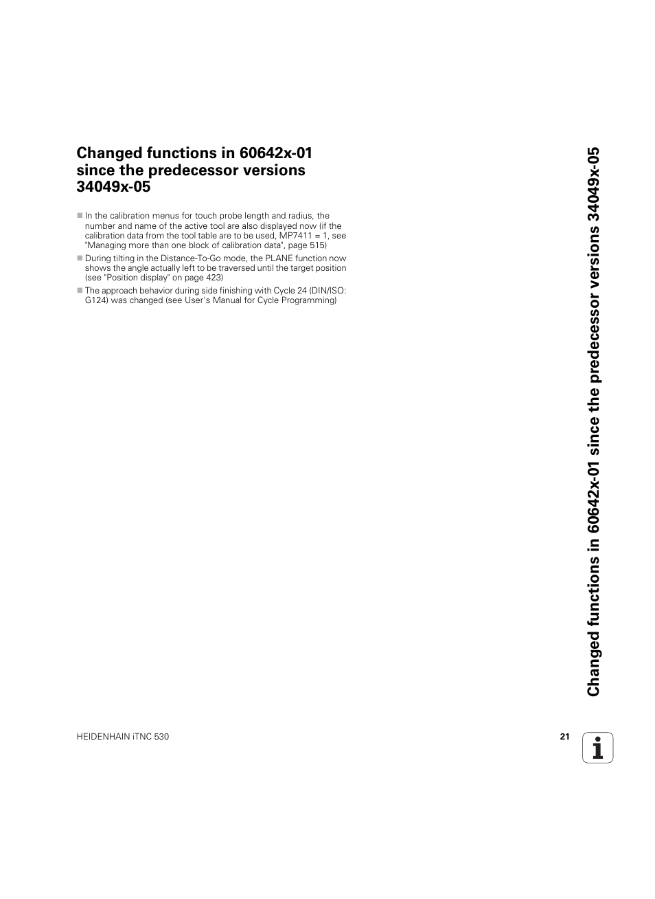 HEIDENHAIN iTNC 530 (60642x-04) ISO programming User Manual | Page 21 / 664