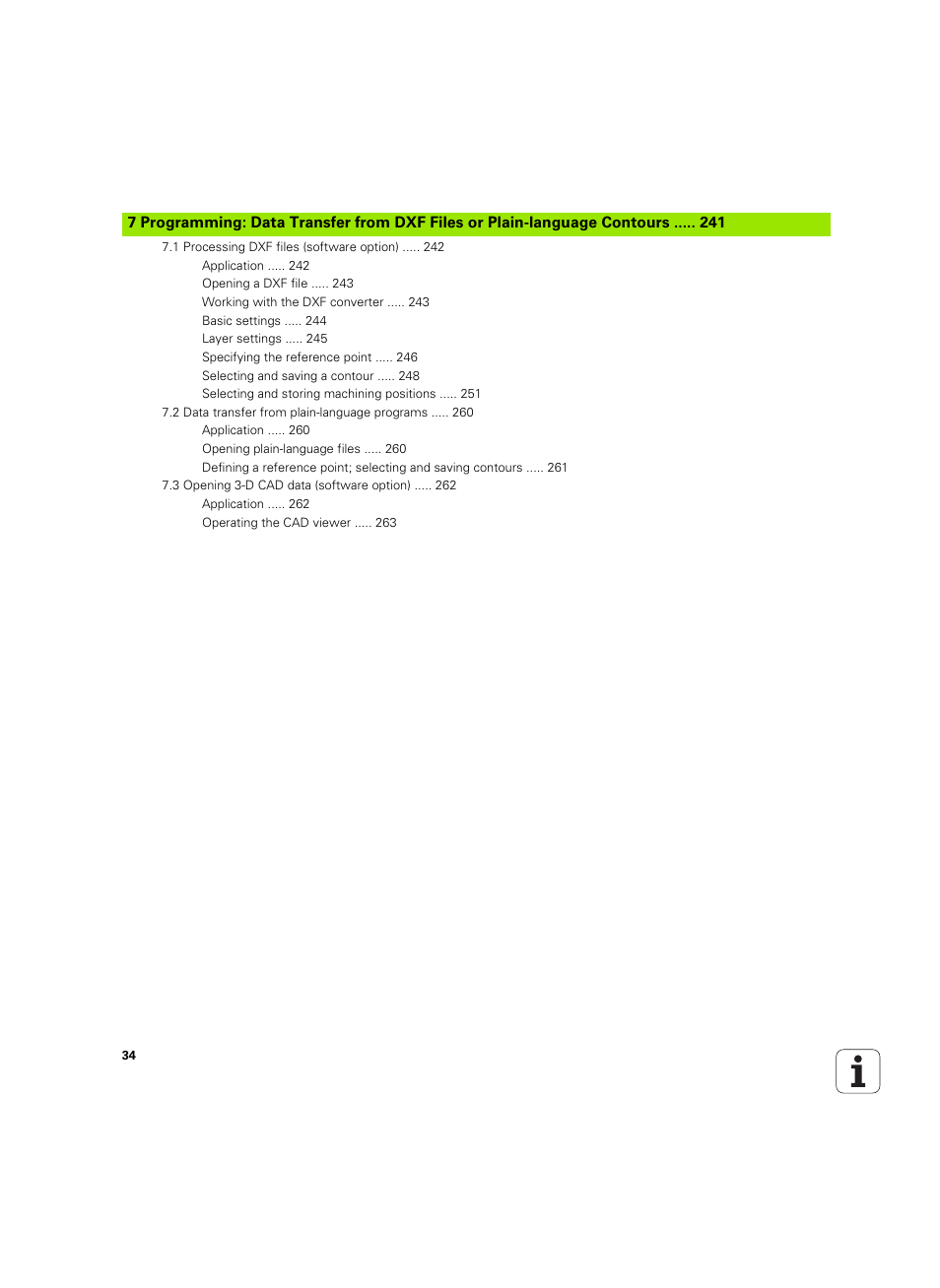 HEIDENHAIN iTNC 530 (60642x-04) ISO programming User Manual | Page 34 / 664
