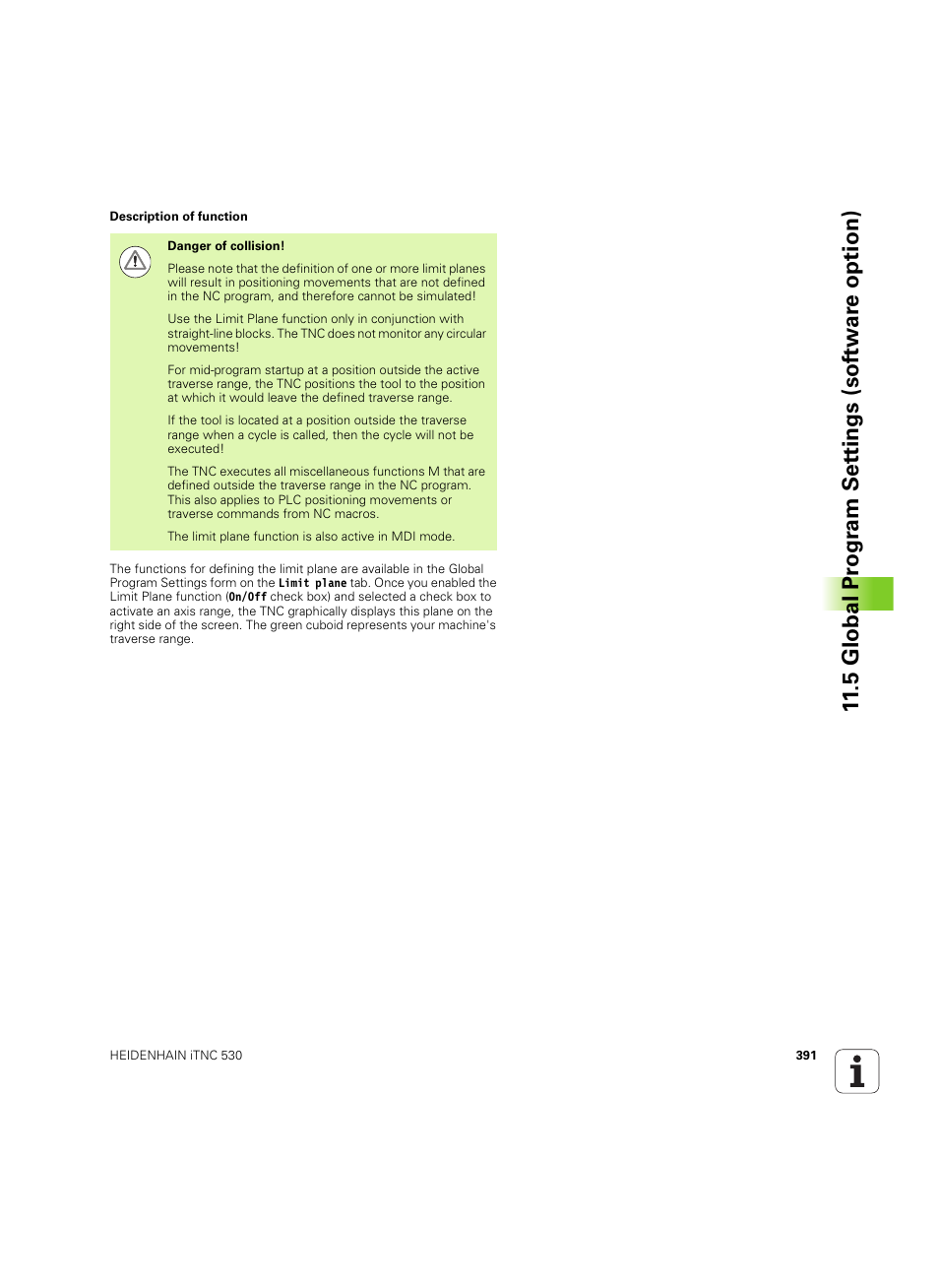 HEIDENHAIN iTNC 530 (60642x-04) ISO programming User Manual | Page 391 / 664