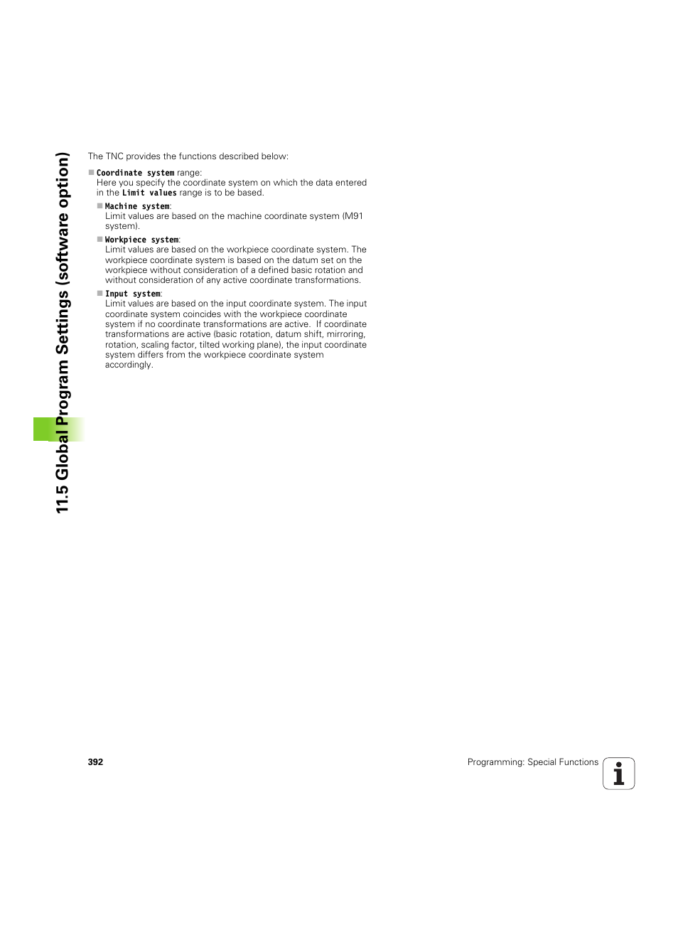 HEIDENHAIN iTNC 530 (60642x-04) ISO programming User Manual | Page 392 / 664