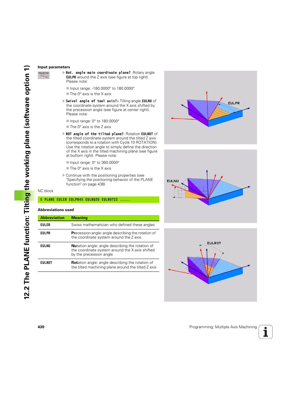 HEIDENHAIN iTNC 530 (60642x-04) ISO programming User Manual | Page 430 / 664