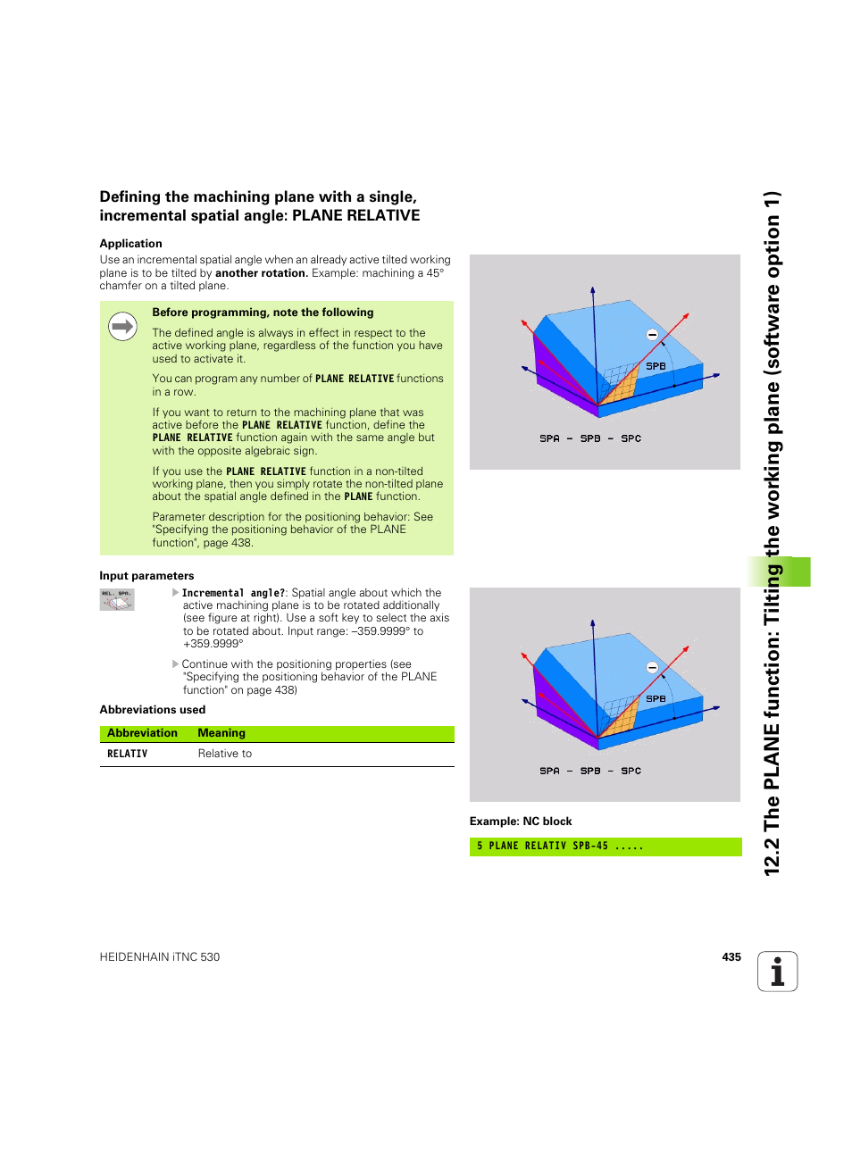 HEIDENHAIN iTNC 530 (60642x-04) ISO programming User Manual | Page 435 / 664