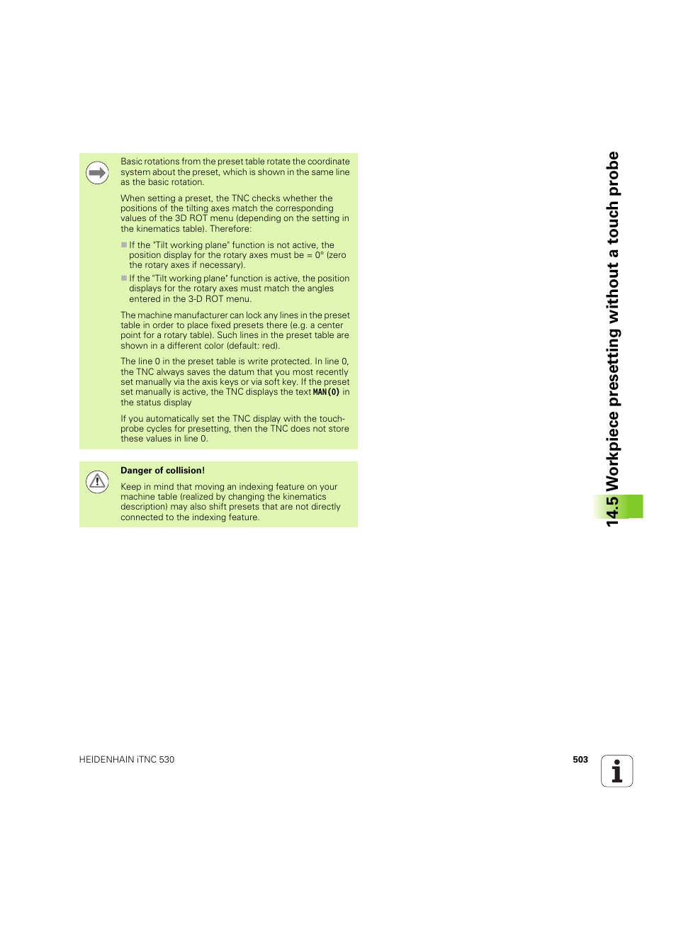 HEIDENHAIN iTNC 530 (60642x-04) ISO programming User Manual | Page 503 / 664