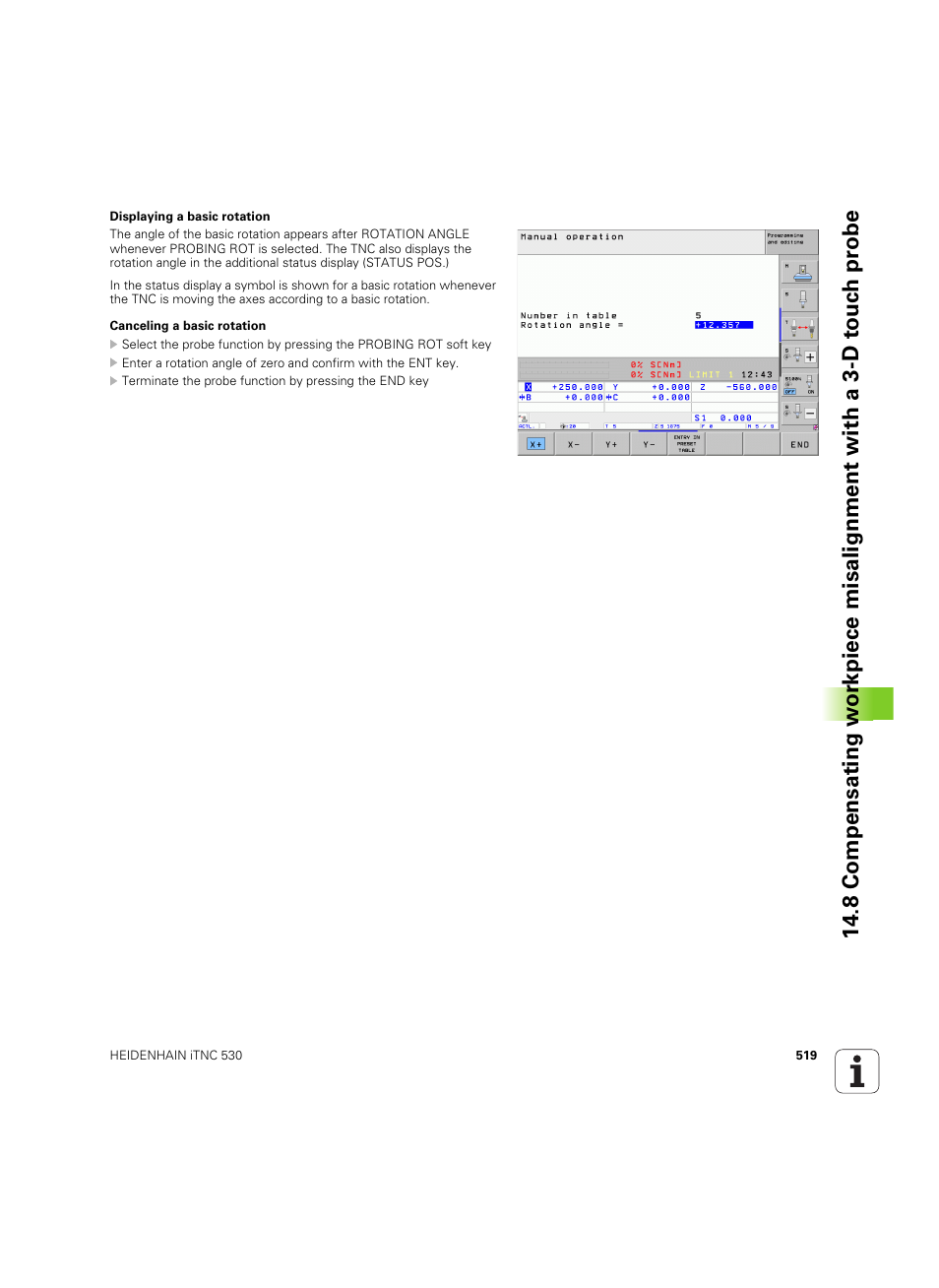 HEIDENHAIN iTNC 530 (60642x-04) ISO programming User Manual | Page 519 / 664