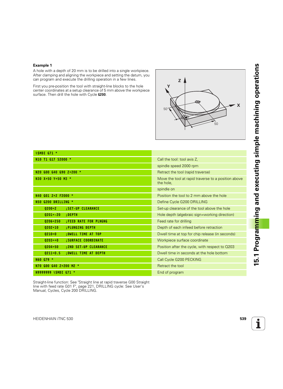 HEIDENHAIN iTNC 530 (60642x-04) ISO programming User Manual | Page 539 / 664