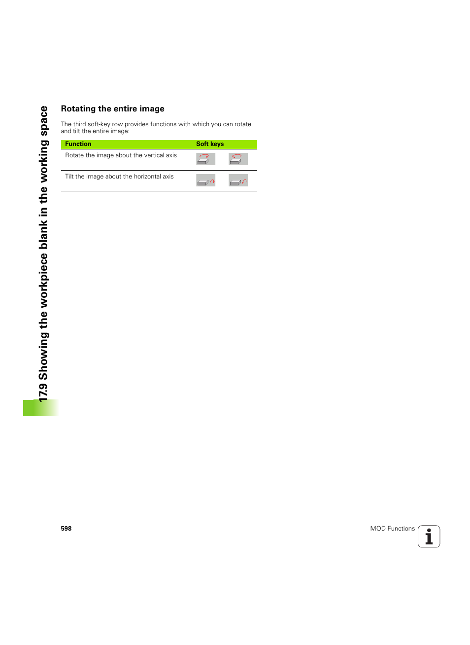 Rotating the entire image | HEIDENHAIN iTNC 530 (60642x-04) ISO programming User Manual | Page 598 / 664