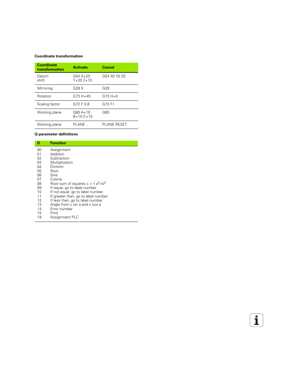 HEIDENHAIN iTNC 530 (60642x-04) ISO programming User Manual | Page 663 / 664