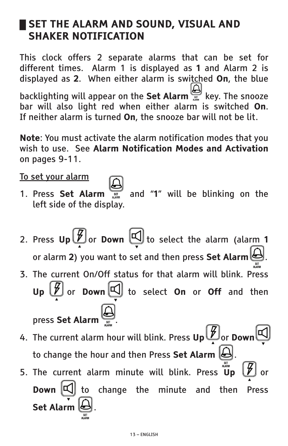 ClearSounds SW200 User Manual | Page 13 / 20