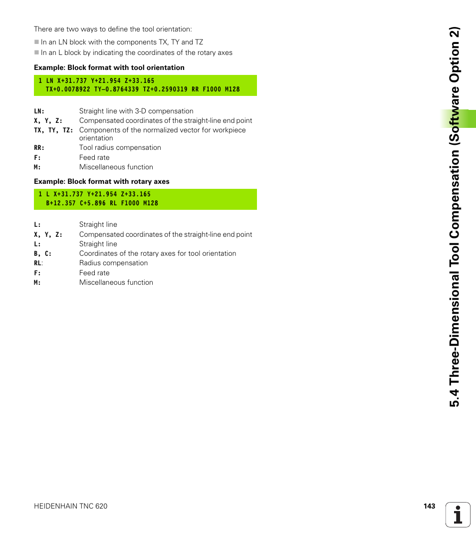 HEIDENHAIN TNC 620 (340 56x-01) User Manual | Page 143 / 539