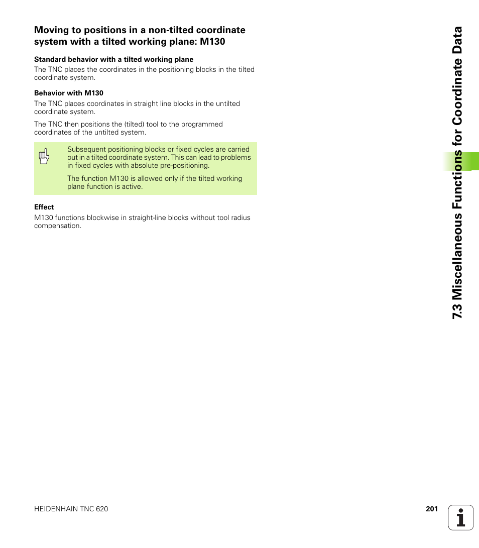 HEIDENHAIN TNC 620 (340 56x-01) User Manual | Page 201 / 539