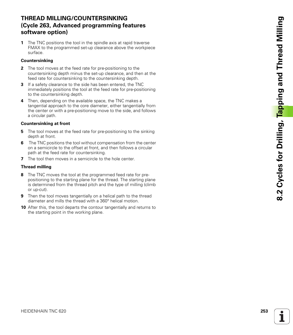 HEIDENHAIN TNC 620 (340 56x-01) User Manual | Page 253 / 539