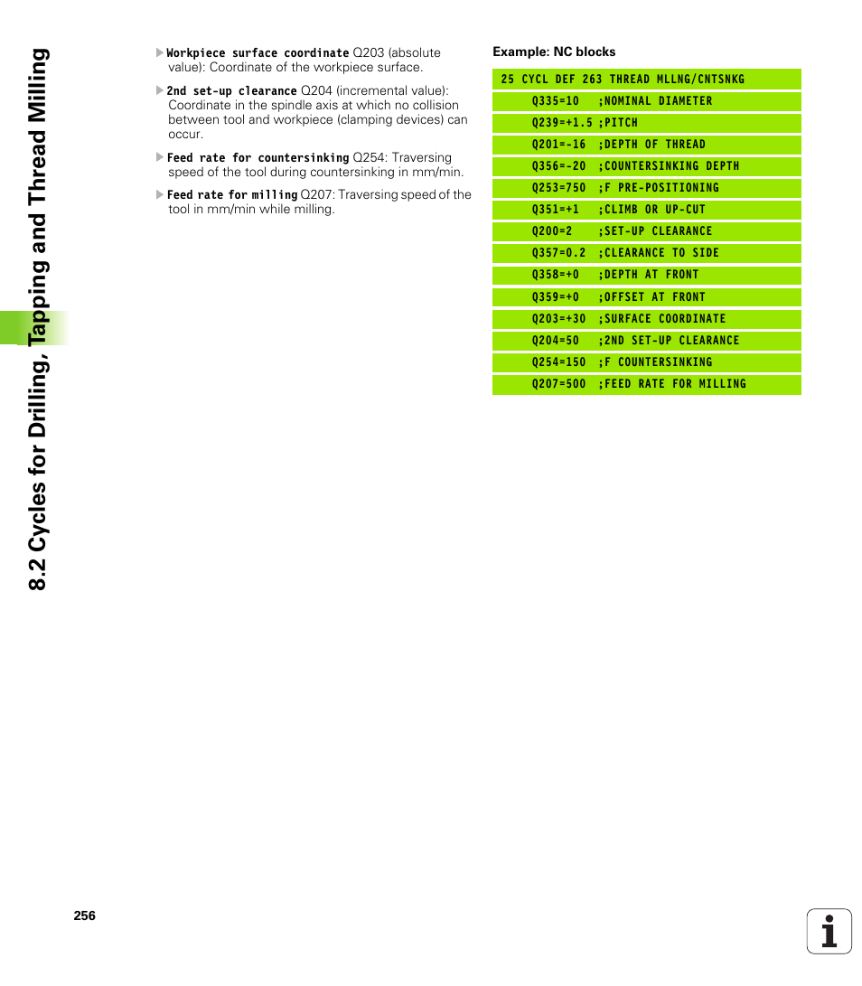 HEIDENHAIN TNC 620 (340 56x-01) User Manual | Page 256 / 539