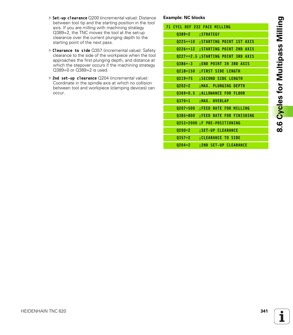 HEIDENHAIN TNC 620 (340 56x-01) User Manual | Page 341 / 539