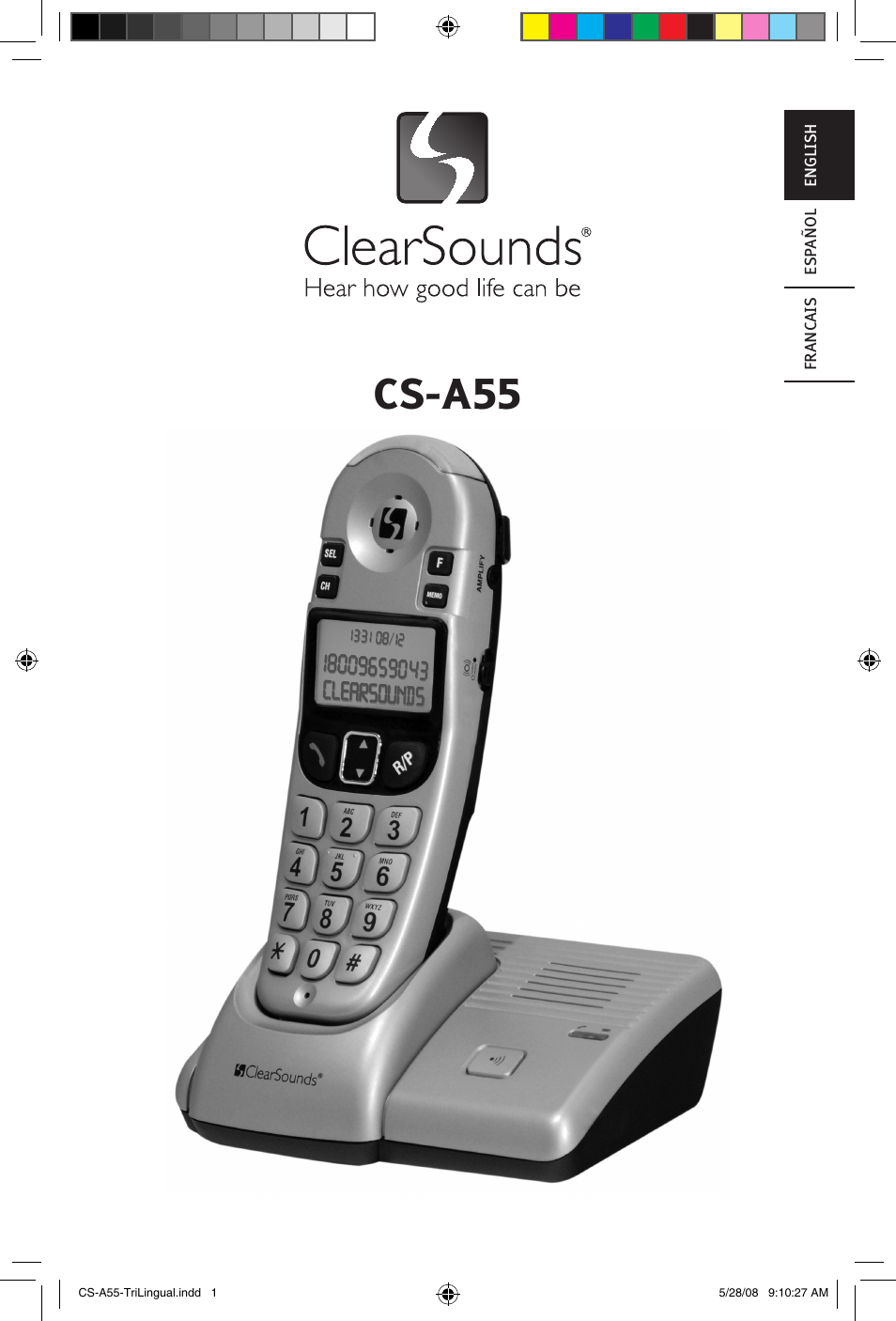 ClearSounds CS-A55 User Manual | 19 pages