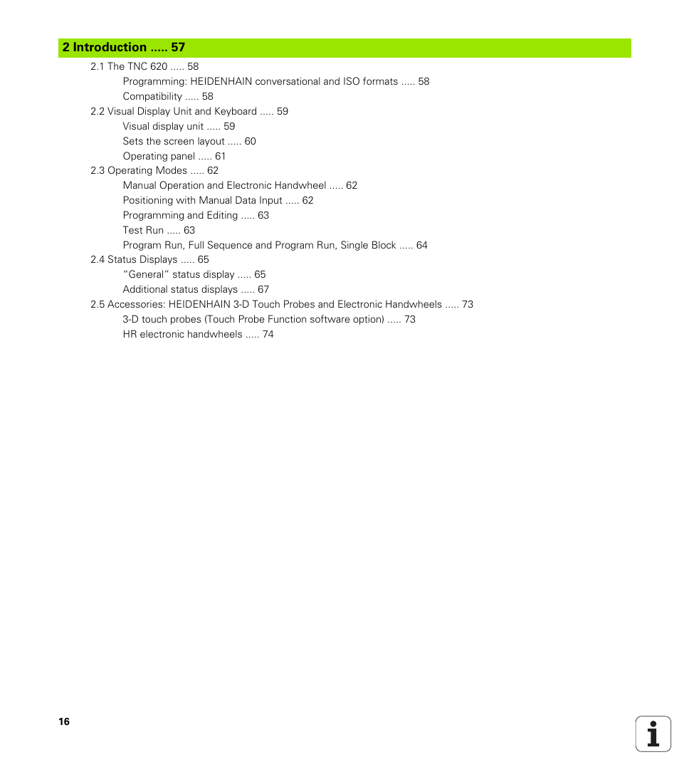 Introduction | HEIDENHAIN TNC 620 (340 56x-02) User Manual | Page 16 / 511