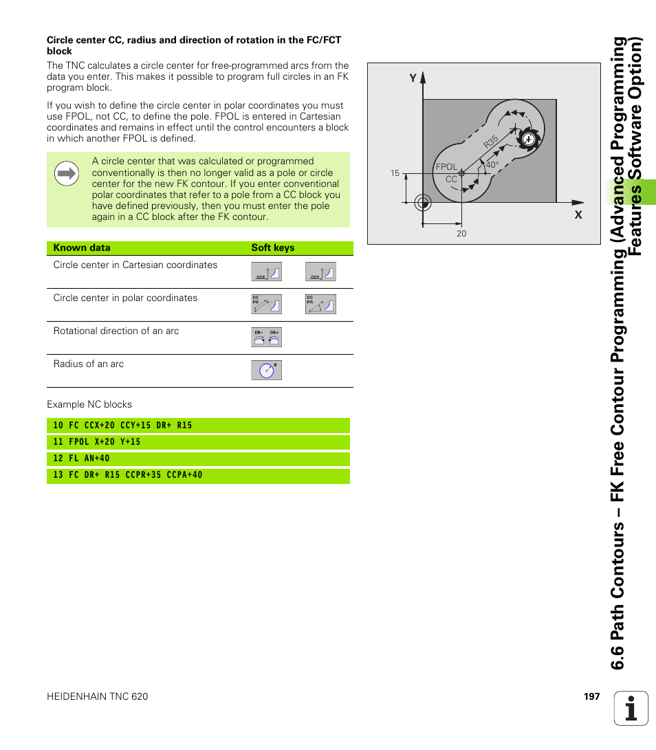 HEIDENHAIN TNC 620 (340 56x-02) User Manual | Page 197 / 511