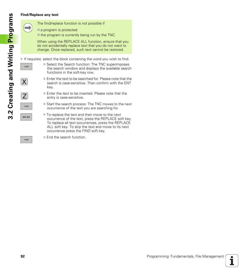 2 cr eating and w riting pr ogr a ms | HEIDENHAIN TNC 620 (340 56x-02) User Manual | Page 92 / 511