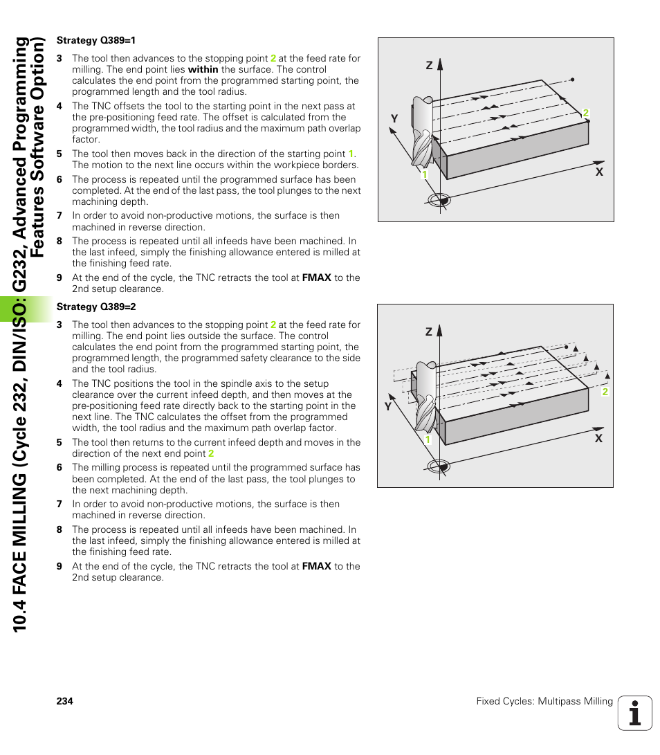 HEIDENHAIN TNC 620 (340 56x-02) Cycle programming User Manual | Page 234 / 437