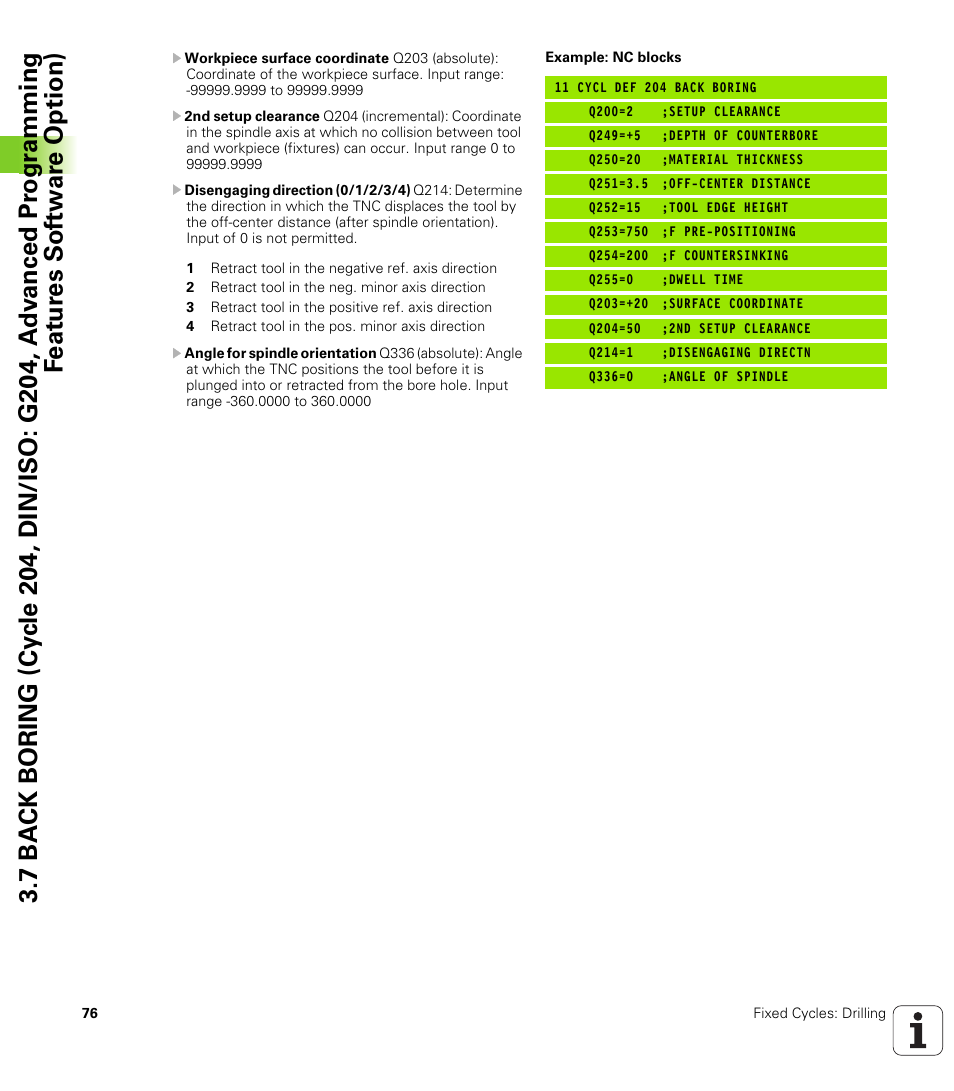 HEIDENHAIN TNC 620 (340 56x-02) Cycle programming User Manual | Page 76 / 437